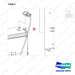 310203-11893 BATTERY GP;D40S-9 CE - parts diagram, item 2 shown - genuine Doosan / Bobcat forklift part