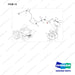 310203-11916 BATTERY GP;UL D TO DS - full parts diagram, item 13 marked - genuine Doosan / Bobcat forklift part