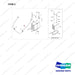 310203-12218 BATTERY GROUP - full parts diagram, item 2 marked - genuine Doosan / Bobcat forklift part