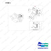 310203-12221 BATTERY GROUP - full parts diagram, item 5 marked - genuine Doosan / Bobcat forklift part