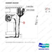 310207-02233 INSTRUMENT GROUP;HARNESS GP - parts diagram, item 1 shown - genuine Doosan / Bobcat forklift part