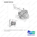 310207-02713 CH/OV AR-COMPRESSOR MTG;FOR TOP CONDENSE - full parts diagram, item 22 marked - genuine Doosan / Bobcat forklift part