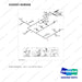 310207-02855E WIRE HARNESS - full parts diagram, item 1 marked - genuine Doosan / Bobcat forklift part
