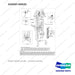 310207-03532 MOUNT GROUP;L&T,BSC - full parts diagram - genuine Doosan / Bobcat forklift part