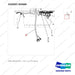 310207-03569 WIRE GROUP;FCU - parts diagram, item 1 shown - genuine Doosan / Bobcat forklift part