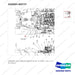 310207-03777 HARNESS ASSY,ENGINE;WIRING GP G2 T4 55KW - parts diagram, item 1 shown - genuine Doosan / Bobcat forklift part