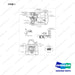 310207-03824 Wiring Gp - 36/48 Volt - full parts diagram, item 1 marked - genuine Doosan / Bobcat forklift part