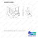 310207-04059 OPTION-SPEEDOMETER;CABIN - full parts diagram, item 4 marked - genuine Doosan / Bobcat forklift part