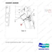 310207-04059 OPTION-SPEEDOMETER;CABIN - parts diagram, item 4 shown - genuine Doosan / Bobcat forklift part