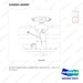 310207-04597 OPTION-REAR&FRONT CAMERA;OPC SUB,W/O A/C - parts diagram, item 3 shown - genuine Doosan / Bobcat forklift part