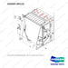 310207-05113 LED LIGHT GP;ADDITIONAL - full parts diagram, item 2 marked - genuine Doosan / Bobcat forklift part