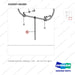 310207-05283 CHANGE OVER AR.;LOADCELL, 10TF - parts diagram, item 5 shown - genuine Doosan / Bobcat forklift part