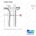 310207-05301 TACHOGRAPH GROUP;CABIN - parts diagram, item 5 shown - genuine Doosan / Bobcat forklift part