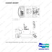 310207-05307 SEAT GROUP;GRAMMER FULL SEAT - full parts diagram, item 2 marked - genuine Doosan / Bobcat forklift part