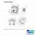 310207-05316 WIRING GROUP;CABIN,D160S,T-4 - full parts diagram, item 1 marked - genuine Doosan / Bobcat forklift part