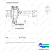 310207-05607 ARRANGEMENT,CHANGEOVER;F/R LEVER - parts diagram, item 4 shown - genuine Doosan / Bobcat forklift part