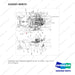 310207-05973 HARNESS ASSY,ENGINE;WIRING GP G2 T4 55KW - full parts diagram, item 43 marked - genuine Doosan / Bobcat forklift part
