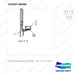 310207-06006 MTG GROUP-LOADCELL INDICATOR - parts diagram, item 12 shown - genuine Doosan / Bobcat forklift part
