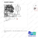 310207-06022 WIRE GROUP;D25S-7, TIER-4,E/G HARNESS - parts diagram, item 12 shown - genuine Doosan / Bobcat forklift part