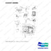 310207-06086 WIRE GROUP;T3,LP - full parts diagram, item 1 marked - genuine Doosan / Bobcat forklift part
