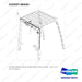 310207-06445 OPTION-WIRING,BLUE POINT LED;OVHG,CUSHIO - full parts diagram, item 1 marked - genuine Doosan / Bobcat forklift part