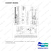 310207-06646 MOUNTING GP - LIFT,TILT & WIRING - FFT - MFH 7340 MM - full parts diagram - genuine Doosan / Bobcat forklift part