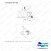 310207-06703 OPTION-PRE FUEL FILTER - full parts diagram, item 3 marked - genuine Doosan / Bobcat forklift part