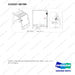 310207-06789 SAFETY LIGHT(BLUE);FRONT,ALWAYS ON, OVHD - full parts diagram, item 1 marked - genuine Doosan / Bobcat forklift part