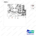 310207-06871 CHASSIS WIRING GROUP;NEW OPC,D40S,55KW - parts diagram, item 1 shown - genuine Doosan / Bobcat forklift part