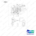 310207-07069 WIRE GROUP;G25P-7 - full parts diagram, item 1 marked - genuine Doosan / Bobcat forklift part