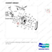 310207-08463 CH/OV AR-SAFETY FEATURE;UL SAFETY,D25S-7 - parts diagram, item 27 shown - genuine Doosan / Bobcat forklift part