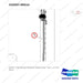 310207-09414 SAFETY LIGHT(BLUE);FRONT,BY GEAR,OVHD - parts diagram, item 1 shown - genuine Doosan / Bobcat forklift part