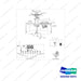 310207-09660 WIRING GROUP;KUBOTA WG2503;DF - full parts diagram - genuine Doosan / Bobcat forklift part