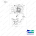 310207-10166 WIRE GROUP;T3 LP,GCT - full parts diagram, item 1 marked - genuine Doosan / Bobcat forklift part