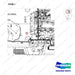 310207-10166 WIRE GROUP;T3 LP,GCT - parts diagram, item 1 shown - genuine Doosan / Bobcat forklift part