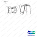 310207-10215 WIPER ASSY;FOR MODULAR - full parts diagram, item 9 marked - genuine Doosan / Bobcat forklift part