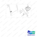 310207-10493 SAFETY LIGHTS;RED FRONT BY GEAR - full parts diagram - genuine Doosan / Bobcat forklift part
