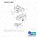 310207-11883 FRAME GROUP;8TON,TILTING,T4 - full parts diagram - genuine Doosan / Bobcat forklift part