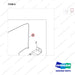 310207-12030 OPTION;OPERATOR FAN,16TON - parts diagram, item 8 shown - genuine Doosan / Bobcat forklift part