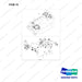 310207-12042 WIRE GROUP;B18/20T-7 PLUS - full parts diagram, item 15 marked - genuine Doosan / Bobcat forklift part