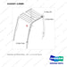 310207-12089 HARNESS GP;WIPER-REAR - full parts diagram, item 1 marked - genuine Doosan / Bobcat forklift part