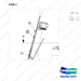 310207-12276 OVHG WIRING GP;81KW - parts diagram, item 3 shown - genuine Doosan / Bobcat forklift part