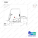 310207-12315 OPTION-OPERATOR FAN;SINGLE - parts diagram, item 8 shown - genuine Doosan / Bobcat forklift part