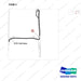 310207-12376 REAR GRAB BAR - parts diagram, item 3 shown - genuine Doosan / Bobcat forklift part