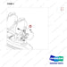 310207-12389 LP CRADLE LINE GROUP;GC15S-9, LF - parts diagram, item 3 shown - genuine Doosan / Bobcat forklift part