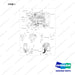 310207-12449 WIRE GROUP - full parts diagram, item 1 marked - genuine Doosan / Bobcat forklift part