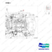 310207-12449 WIRE GROUP - parts diagram, item 1 shown - genuine Doosan / Bobcat forklift part