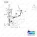 310207-12450 WIRE GROUP - parts diagram, item 26 shown - genuine Doosan / Bobcat forklift part