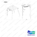 310207-12477 OPTION-REAR WIRING GROUP - full parts diagram, item 1 marked - genuine Doosan / Bobcat forklift part