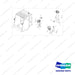 310207-12740 SAFETY FENCE LIGHTS;BLUE FENCE,SIDE AND - full parts diagram - genuine Doosan / Bobcat forklift part